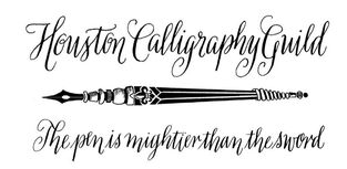 Houston Calligraphy Guild Logo